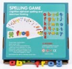 Kids Alphabet Wooden Spelling Game (English Words Exercise Artifact) - Image 3